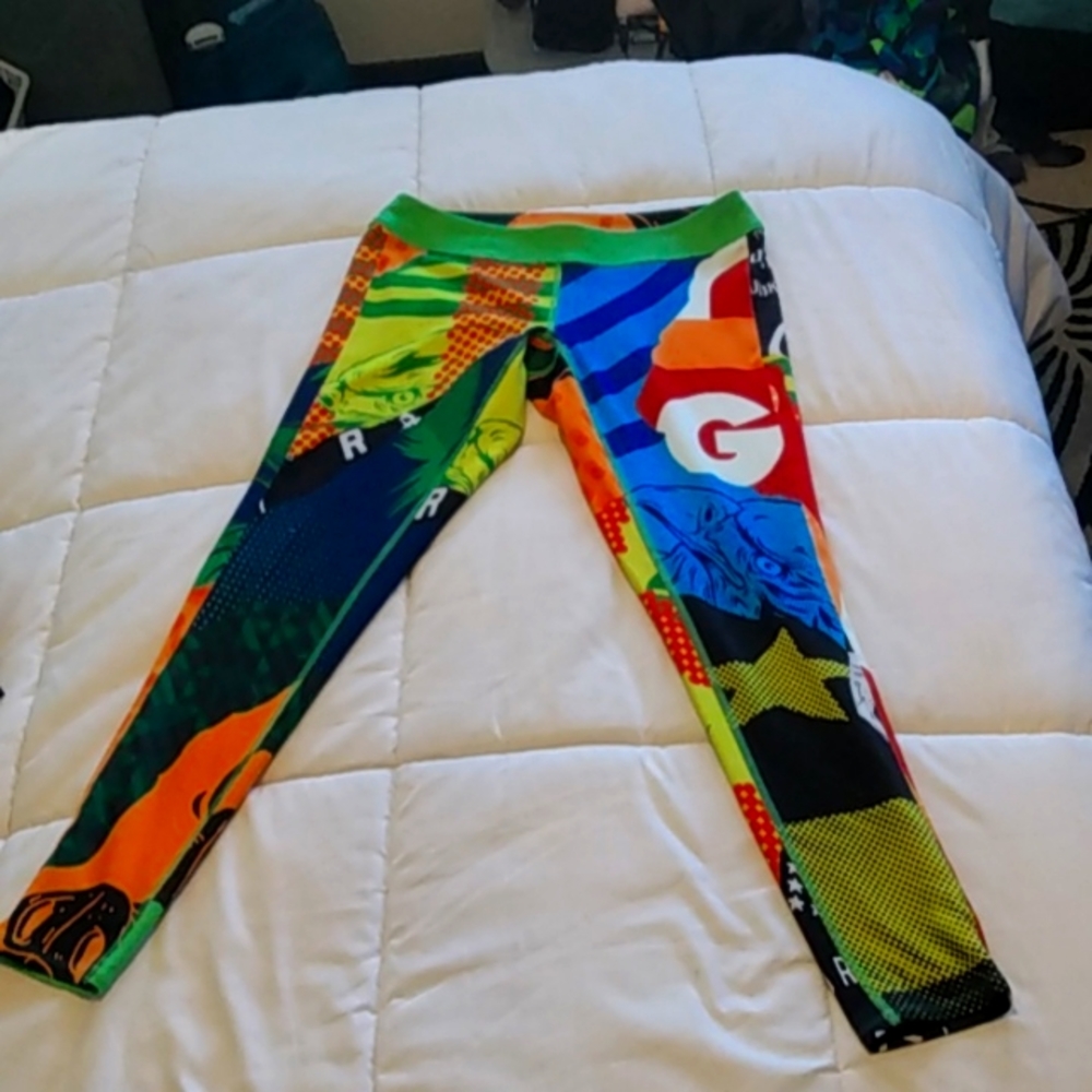 Rare Colorful Reebok CrossFit Eagle Leggings